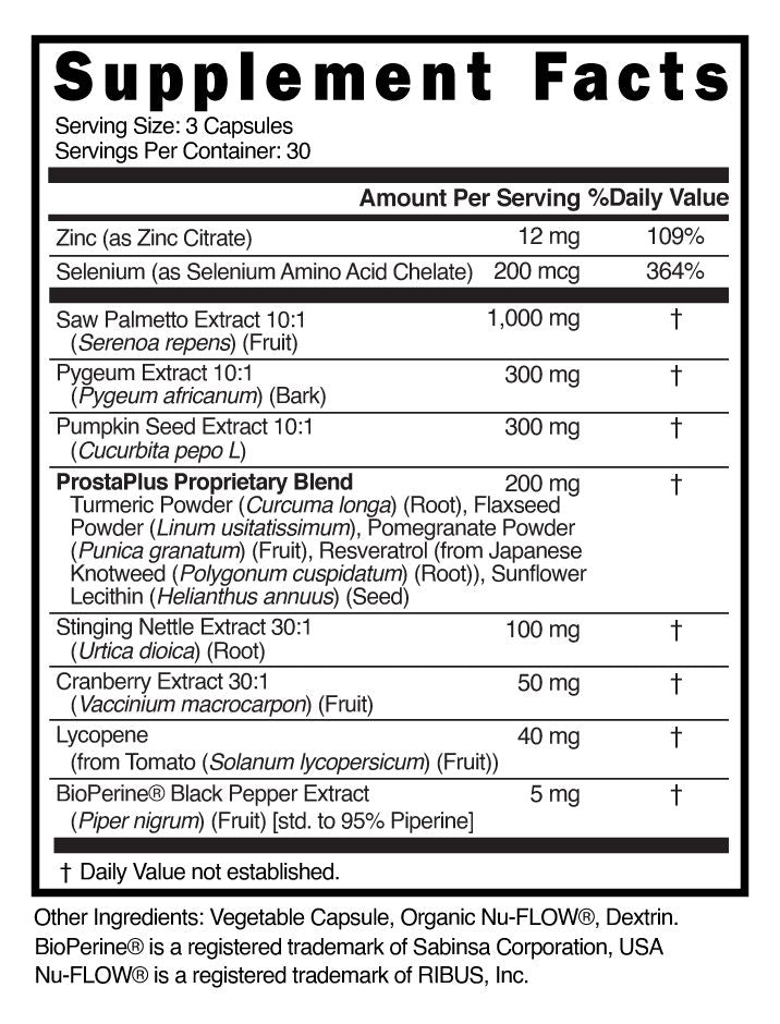 Prostate Health Support - 30 Day Supply